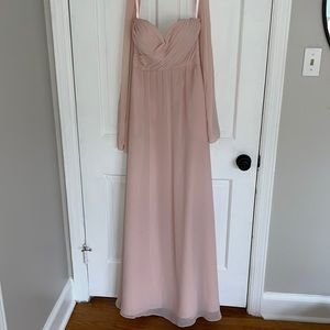 Kennedy blue bridesmaid dress